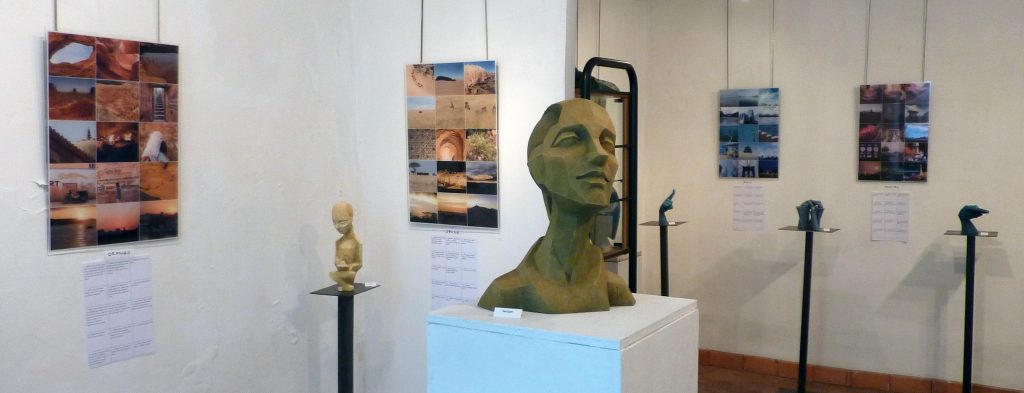 Exposition en sept 2016 à la galerie Algorithmes (Palaiseau)