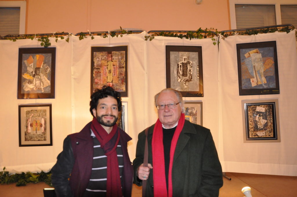 Edouard Dullin et Michel Benard, Exposition "Ombres et lumières" 2018