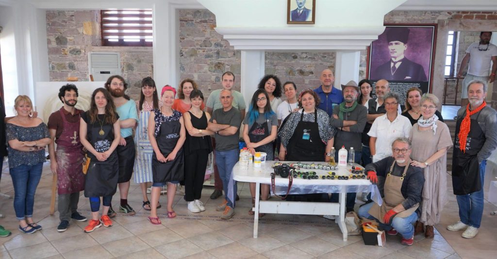 IV International Art Workshop à Ayvalık Cunda (Turquie)