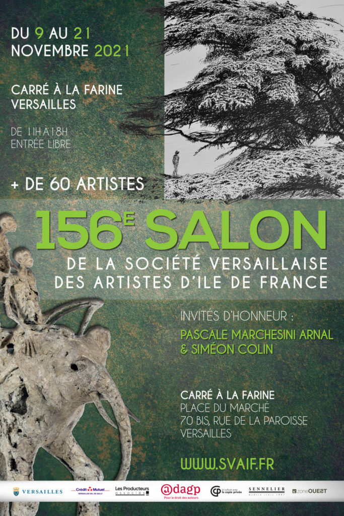 Affiche 156e salon de Versailles SVAIF