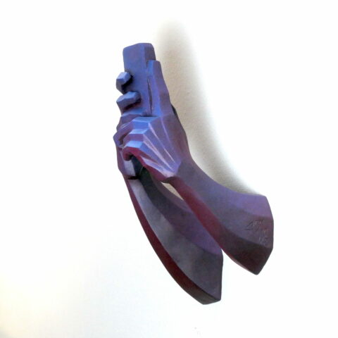 Edouard Dullin – social@Milena – 2022 – 20x33,5 x33cm – résine polyester