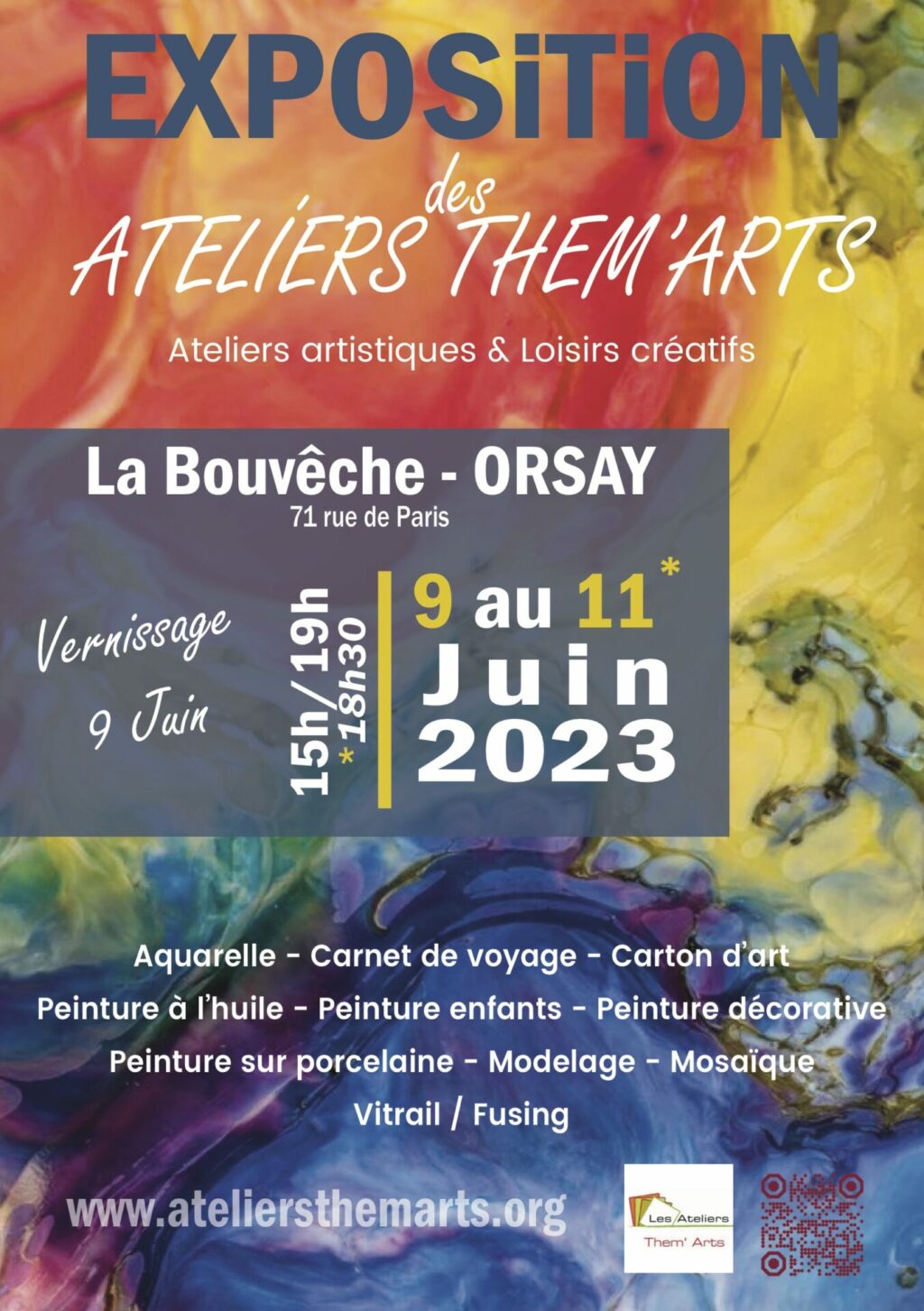 Flyer Expo Them'Arts 2023