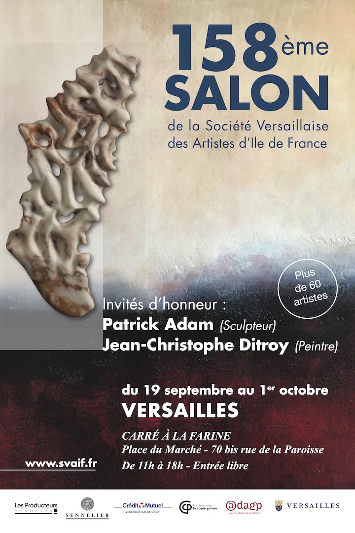 affiche 158e salon de Versailles 2023 SVAIF-web