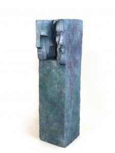 Pseudonyme, 2016 (argile, gomme-laque)