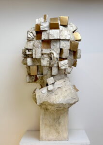 Ed.Dullin – Snowden – 2024 1/8 – 30x52,5x26cm – plâtre patiné